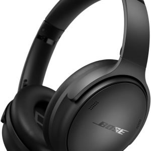 Hasta agotar existencias: Auriculares Bluetooth Bose QuietComfort, auriculares inalámbricos con cancelación activa de ruido sobre la oreja y micrófono, graves profundos, hasta 24 horas de reproducción.