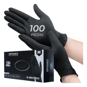 Guante Vinil Synmax Nitrilo Libre De Latex