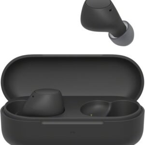 Oferta de aniversario Cantidad limitada:Sony WF-C510 Auriculares Inalámbricos pequeños, Ligeros, con conexión multipunto, Modo Sonido Ambiente, Resistencia al Agua IPX4, Spotify Tap, Carga rápida, 22 Horas de batería, iOS y Android - Negro