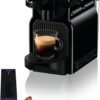 Oferta de aniversario Cantidad limitada:Nespresso De'Longhi Inissia EN80.B - Cafetera monodosis de cápsulas Nespresso, 19 bares, apagado automático, color negro