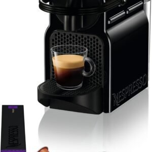 Oferta de aniversario Cantidad limitada:Nespresso De'Longhi Inissia EN80.B - Cafetera monodosis de cápsulas Nespresso, 19 bares, apagado automático, color negro